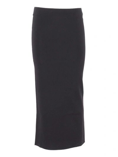 Shop Fabiana Filippi Skirt In Black