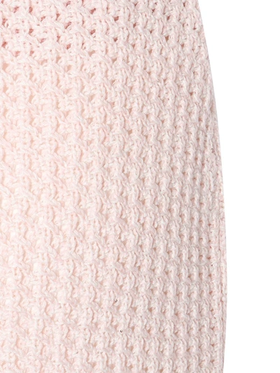 Shop Fabiana Filippi Skirt In Pink