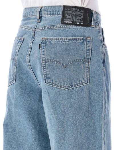 Shop Levi's Skate Super Baggy Jeans In Blue