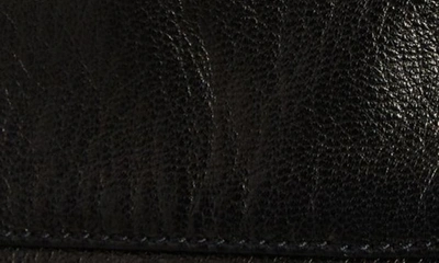 Shop Tom Ford Glossy Plongé Leather Biker Jacket In Black