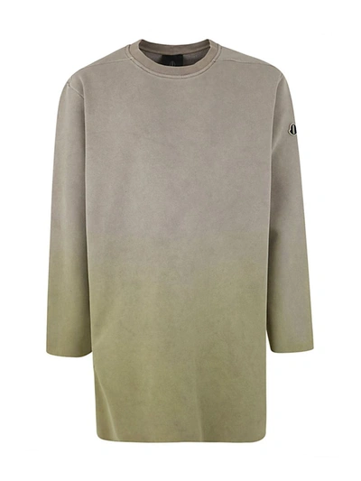 Shop Moncler Genius Moncler X Rick Owens Subhuman Sweatshirt Clothing In Green