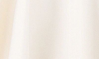 House Of Cb Aryana Cutout Long Sleeve Cocktail Minidress In Ivory