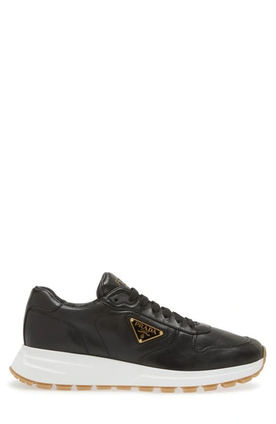 Shop Prada Prax Sneaker In Nero