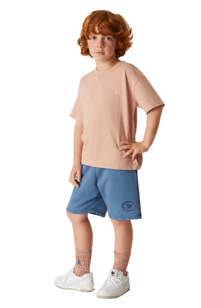 Shop The Sunday Collective Kids' Natural Dye Everyday Tee In Onion