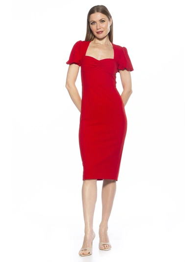 Shop Alexia Admor Micaela Dress In Red