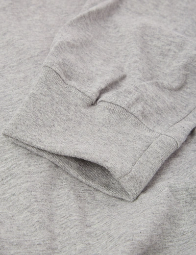 Shop Bhode Long Sleeve T-shirt (organic/canada Origin, 9oz) In Grey