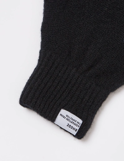 Shop Bhode Hawick Gloves (lambswool) In Black