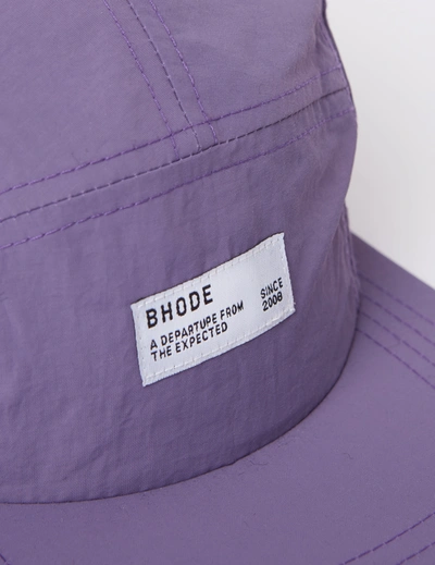Shop Bhode 5-panel Cap (nylon) In Purple