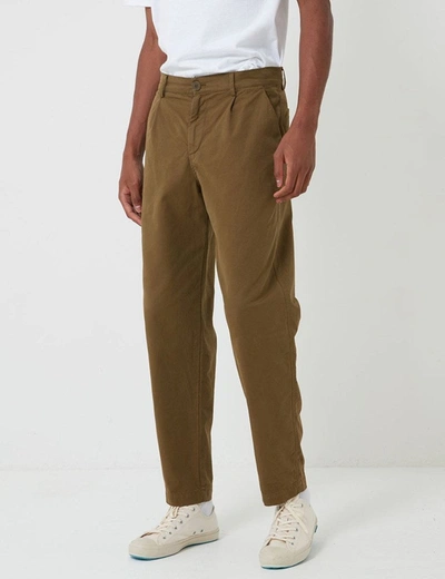 Shop Bhode Everyday Pant (relaxed, Cropped Leg) In Green