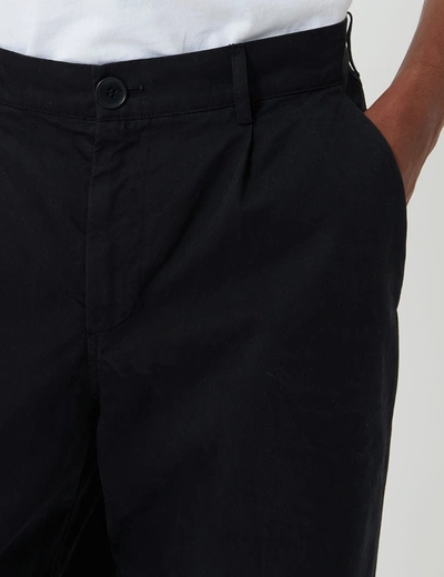 Shop Bhode Everyday Pant (relaxed, Cropped Leg) In Black