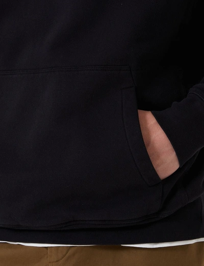 Shop Bhode Oversized Pocket Hoodie (organic Cotton) In Black