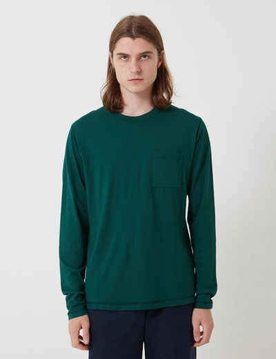 Shop Bhode Besuto Long Sleeve T-shirt (organic Cotton) In Green