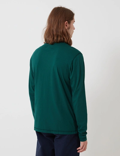 Shop Bhode Besuto Long Sleeve T-shirt (organic Cotton) In Green