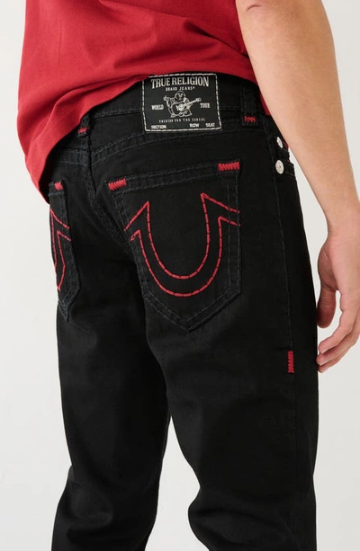 Shop True Religion Brand Jeans Ricky Super 't' Skinny Jeans In 2sbbodyrinseblack