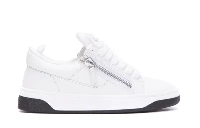 Shop Giuseppe Zanotti Sneakers In White