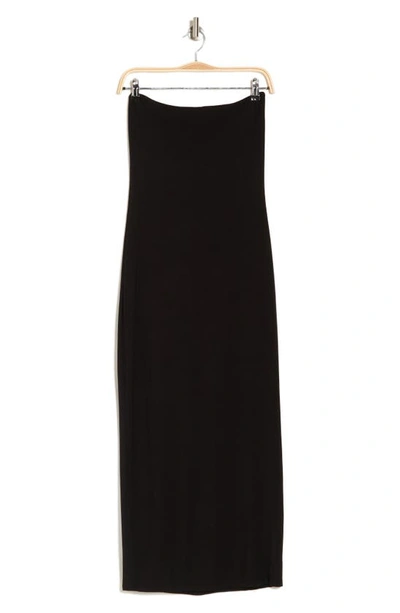 Shop Velvet Torch Tube Maxi Dress In Black