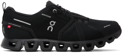 Shop On Black Cloud 5 Waterproof Sneakers In All Black