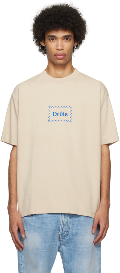 Shop Drôle De Monsieur Taupe 'le T-shirt Drôle Tresse' T-shirt