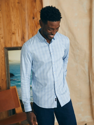 Faherty Movement&trade; Shirt In Ice Falls Plaid