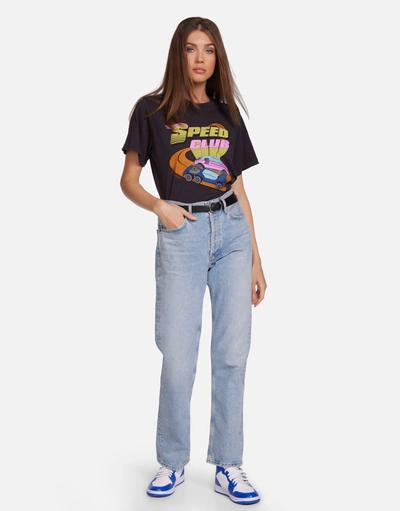 Lauren Moshi Rue Hot Wheels™ Speed Club In Onyx