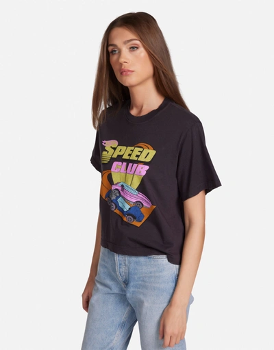 Lauren Moshi Rue Hot Wheels™ Speed Club In Onyx