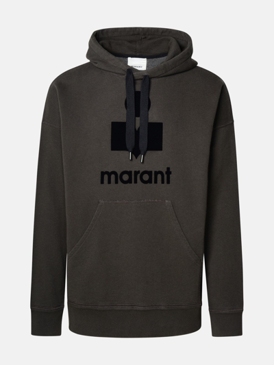 Shop Isabel Marant Black Cotton Sweatshirt