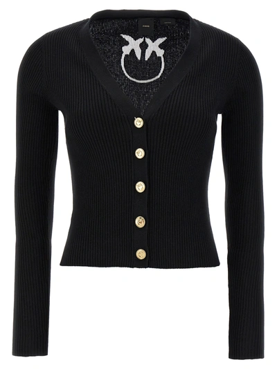 Shop Pinko Tilacino Sweater, Cardigans In Black