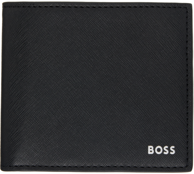Shop Hugo Boss Black Logo Wallet In Black 001
