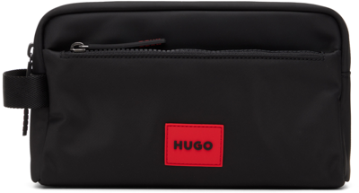 Shop Hugo Black Ethon 2.0 Pouch In Black 002
