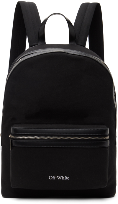 Shop Off-white Black Core Backpack In Black No