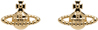 Shop Vivienne Westwood Gold Farah Earrings In R001 Gold