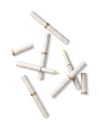Shop Off-white Imprint Zone Pencil In Green