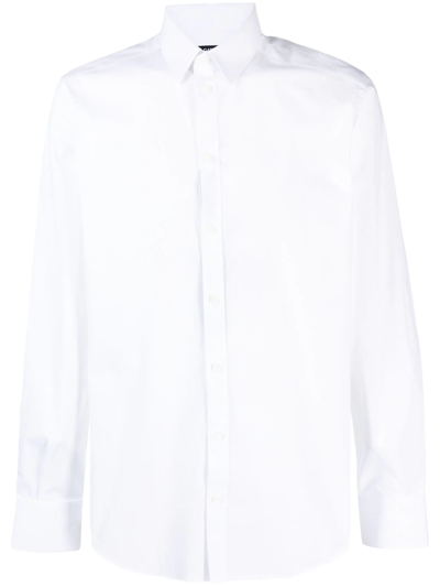 Dolce & Gabbana Dolce&gabbana Classic White Poplin Shirt In White