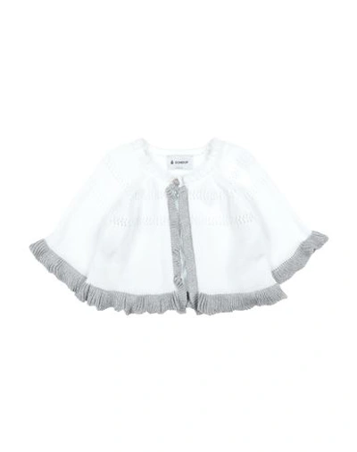 Dondup Toddler Girl Cardigan White Size 4 Cotton, Acetate, Metallic Polyester, Polyamide In White