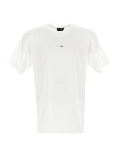 Shop Apc Cotton T-shirt In White