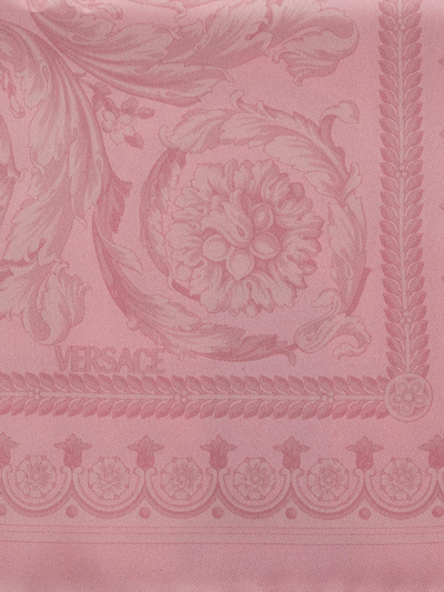Shop Versace Printed Foulard