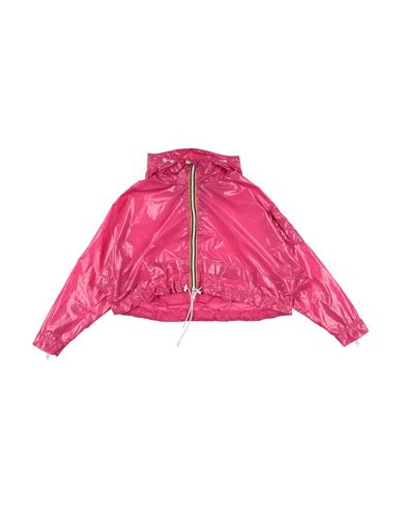 Shop K-way Toddler Girl Jacket Fuchsia Size 7 Polyamide In Pink