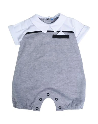 Shop Simon Mignon Newborn Boy Baby Jumpsuits & Overalls Navy Blue Size 1 Cotton, Elastane