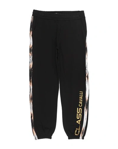 Cavalli Class Toddler Girl Pants Black Size 6 Cotton, Elastane In Black
