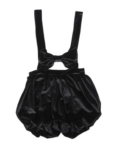 Shop U+é Toddler Girl Overalls Black Size 6 Polyester, Elastane