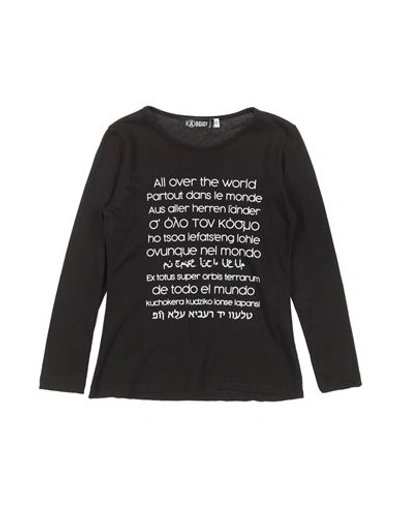 Shop Illogic ! Toddler Girl T-shirt Black Size 5 Cotton, Elastane