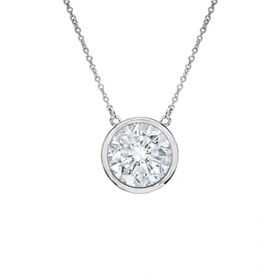 Diana M. Fine Jewelry 14k 0.65 Ct. Tw. Diamond Necklace In White