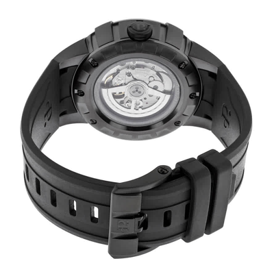 Shop Perrelet Turbine Xl-50mm Watch A1051/2 In Black