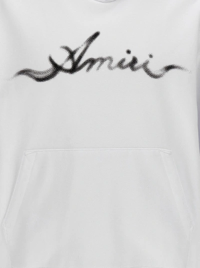 Shop Amiri Smoker Sweatshirt White