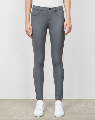 Shop Lafayette 148 Petite Acclaimed Stretch Mercer Pant In Grey