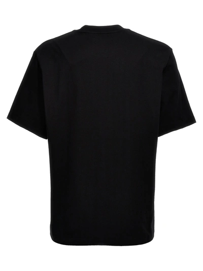 Shop Amiri Staggered Chrome T-shirt Black