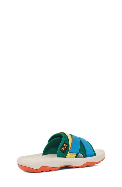 Teva Kids' Hurricane Verge Slide Sandal In Rainbow
