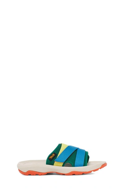 Teva Kids' Hurricane Verge Slide Sandal In Rainbow