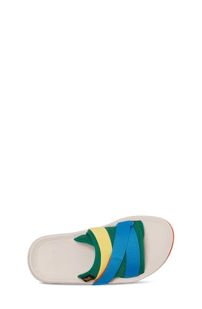 Teva Kids' Hurricane Verge Slide Sandal In Rainbow