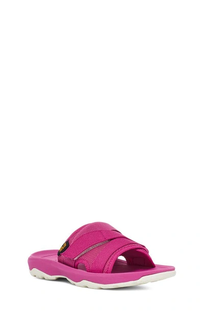 Shop Teva Kids' Hurricane Verge Slide Sandal In Rose Violet